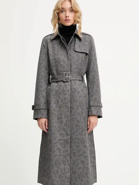 Answear.LAB płaszcz kolor szary