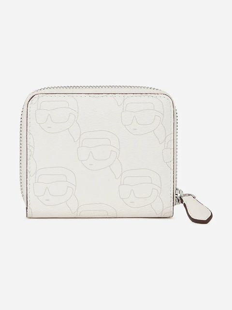 Karl Lagerfeld portfel IKON damski kolor biały A2W32018 - zdjęcie produktu nr 2