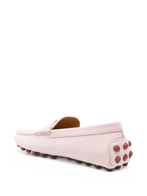 Tod's Gommino Bubble pebble-detail loafers - Pink