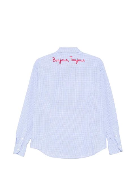 MC2 Saint Barth Meredith checked shirt - Blue - zdjęcie produktu nr 2