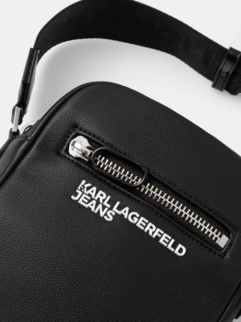 Karl Lagerfeld Jeans saszetka kolor czarny A1M30340