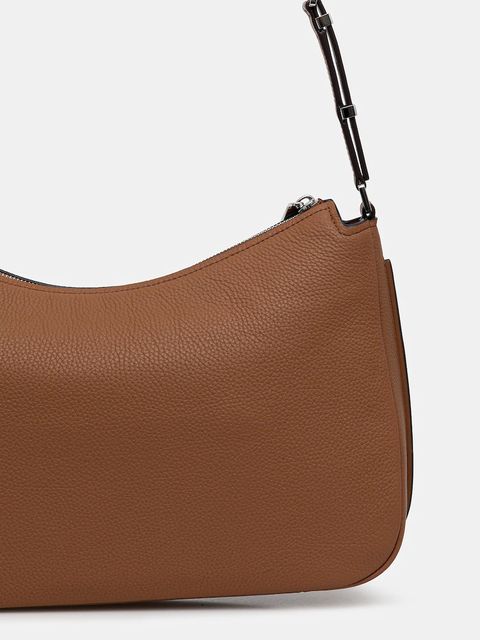 MICHAEL Michael Kors torebka skórzana kolor brązowy 30F5SY5M6L