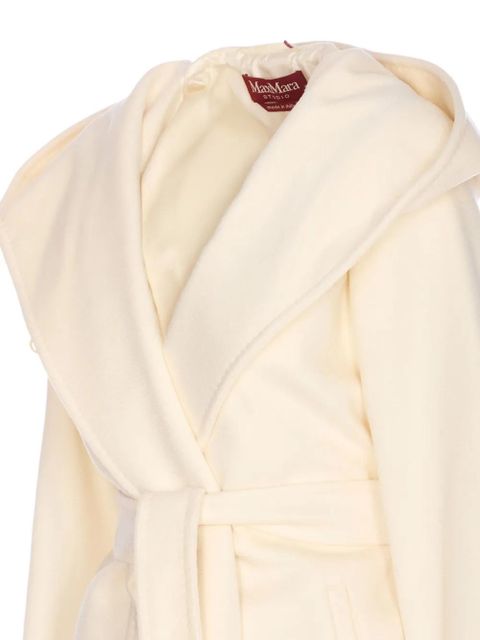 Max Mara Newmang hooded belted coat - Neutrals
