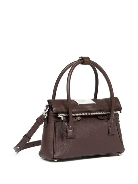 Maison Margiela 5AC logo-label tote bag - Brown
