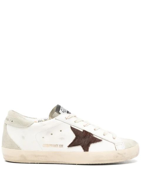 Golden Goose star appliqué sneakers - White - zdjęcie produktu nr 1