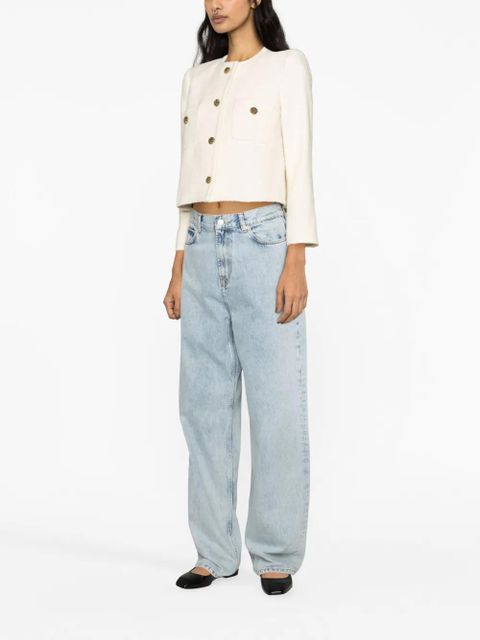 Ba&Sh Meredith patch-pocket jeans - Neutrals