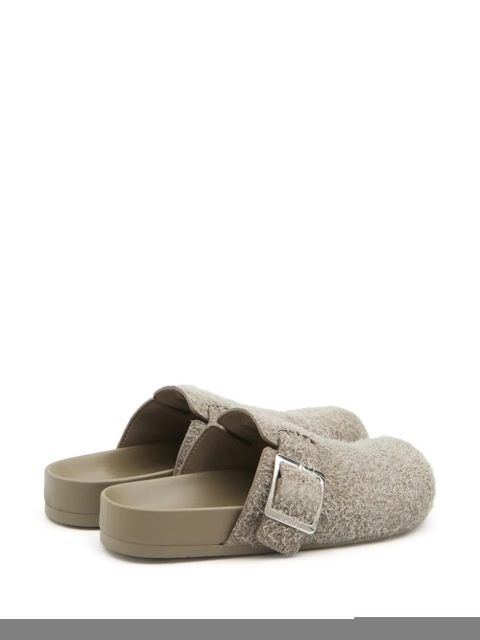 LOEWE Ease Buckle mules - Green