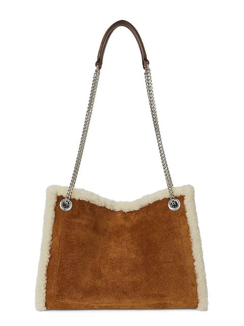 Lauren Ralph Lauren torebka zamszowa