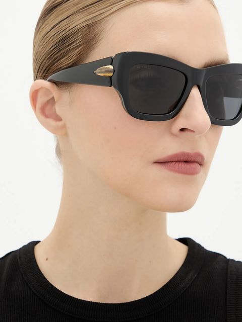 Etro okulary przeciwsłoneczne kolor czarny ETRO 0121/S