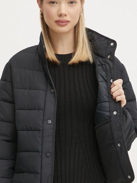 Hollister Co. kurtka kolor czarny przejściowa KI344-4102