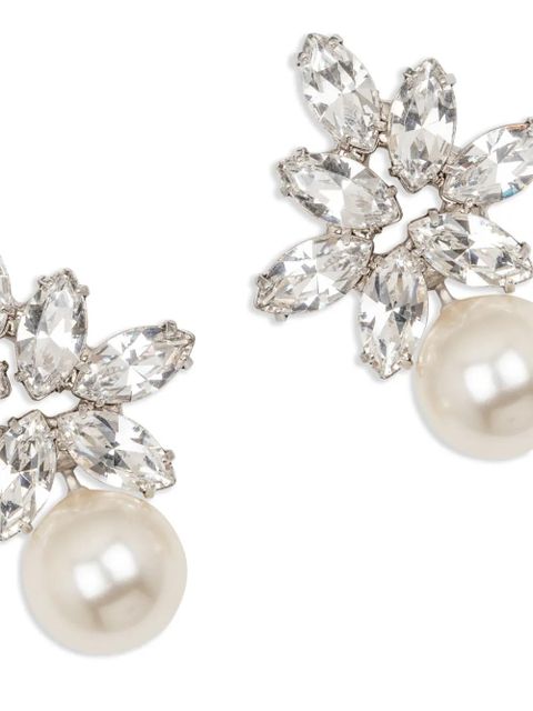 Jennifer Behr Liza pearl earrings - Silver - zdjęcie produktu nr 2