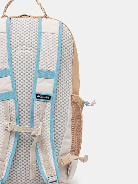 Columbia plecak kolor beżowy duży gładki 2121431