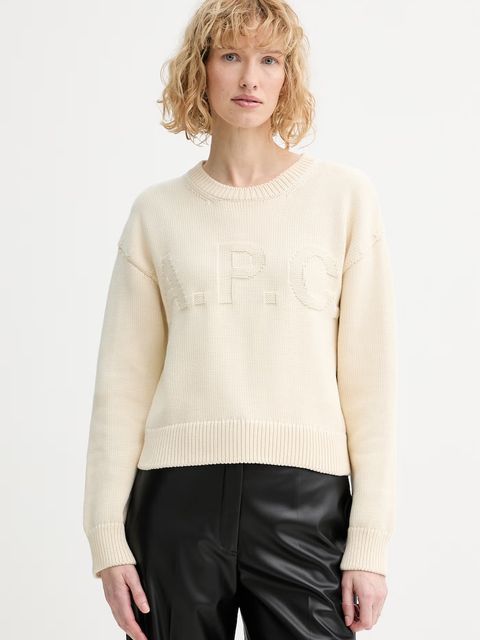 A.P.C. sweter bawełniany PULL TIAGO F - zdjęcie produktu nr 1