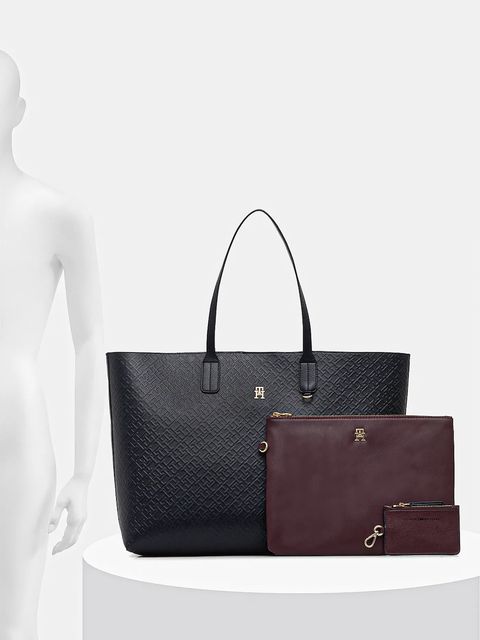 Tommy Hilfiger torebka kolor granatowy AW0AW18174