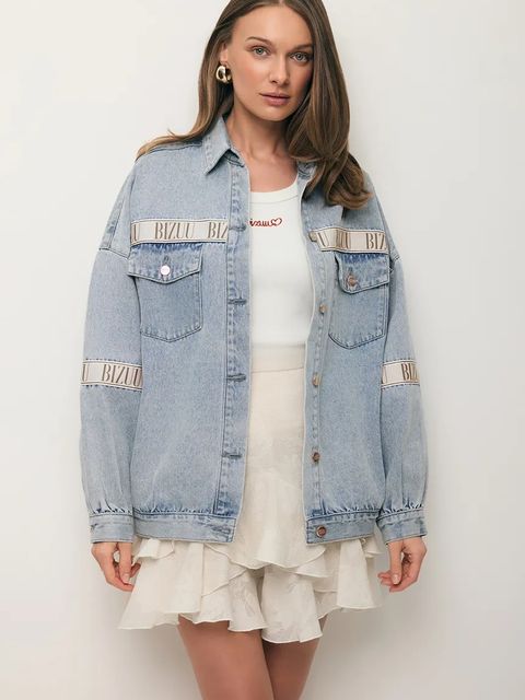 BIZUU kurtka damska jeansowa PASSA - zdjęcie produktu nr 1