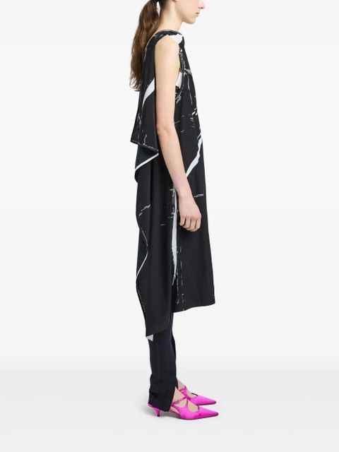 Proenza Schouler Ondine midi dress - Black