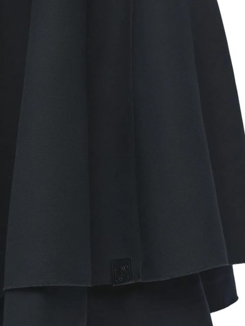 LOEWE sleeveless crew neck mini dress - Black - zdjęcie produktu nr 2