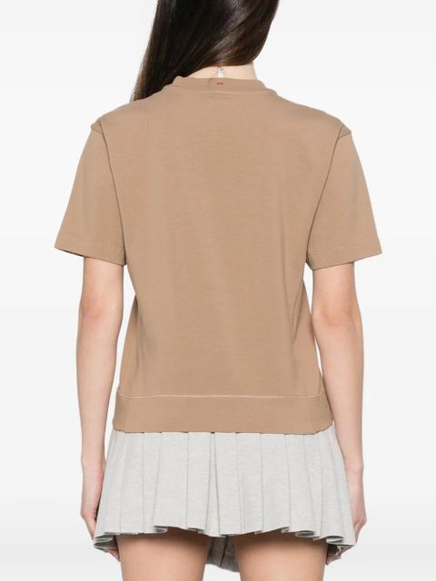 Moncler appliqué T-shirt - Neutrals