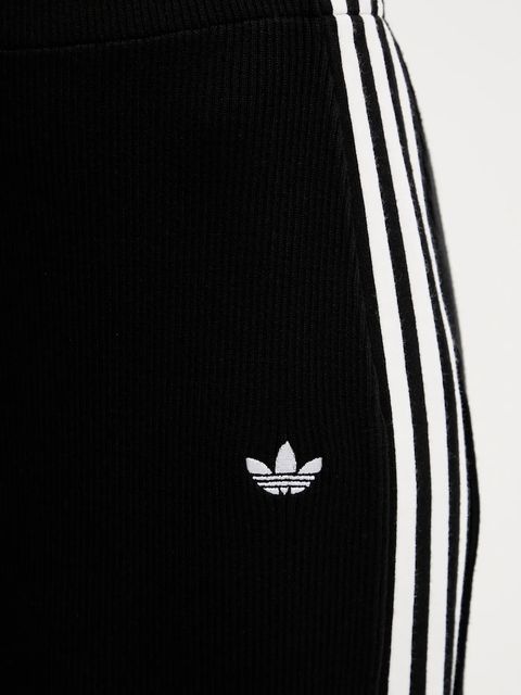 adidas Originals spódnica 3-Stripes kolor czarny midi ołówkowa JW2661