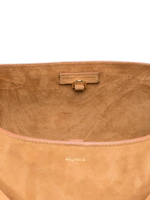 Coperni medium suede shoulder bag - Brown
