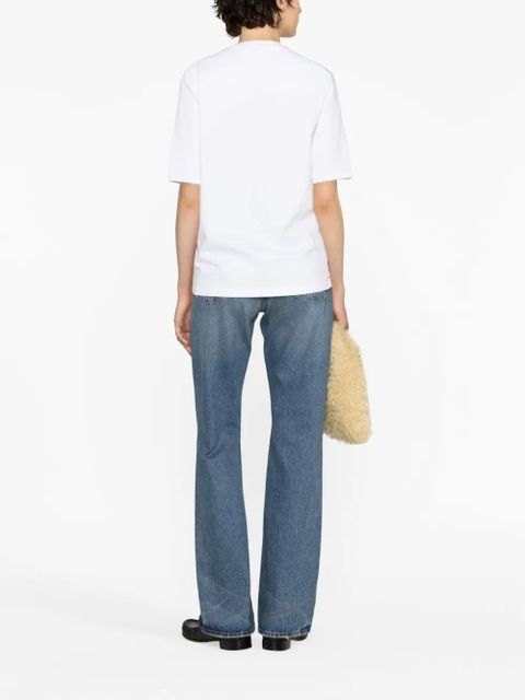Jil Sander crew-neck cotton T-shirt - White