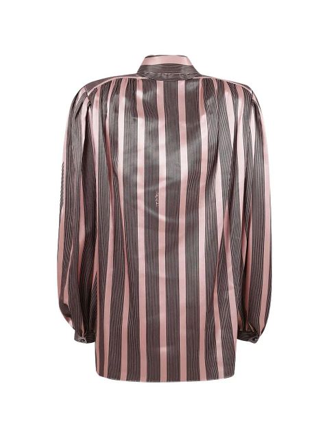 Valentino Garavani striped long-sleeve shirt - Pink - zdjęcie produktu nr 2