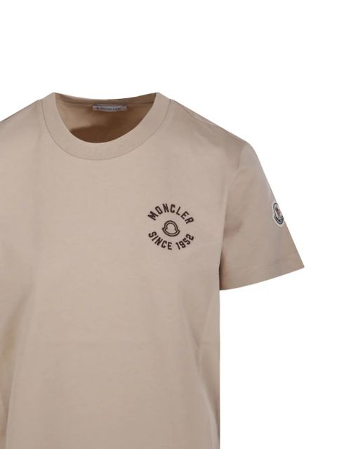 Moncler logo-detail T-shirt - Neutrals