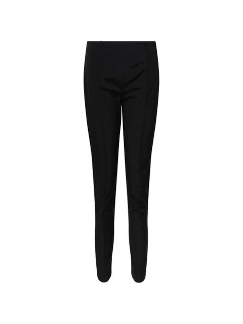MM6 Maison Margiela seam-detail trousers - Black - zdjęcie produktu nr 1