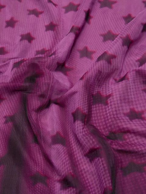 Acne Studios star-print jersey skirt - Purple