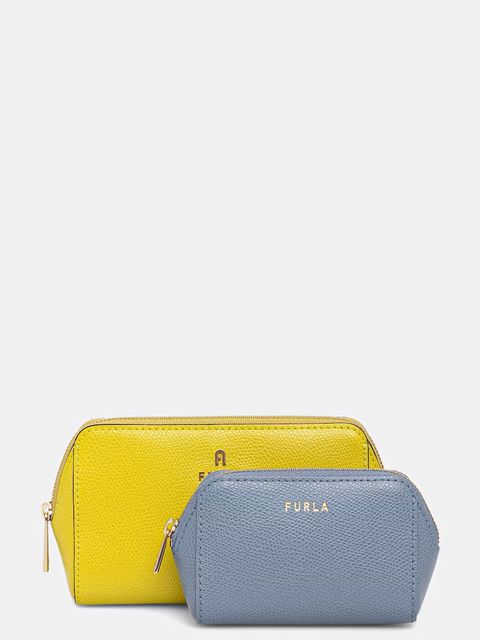 Furla kosmetyczka skórzana 2-pack