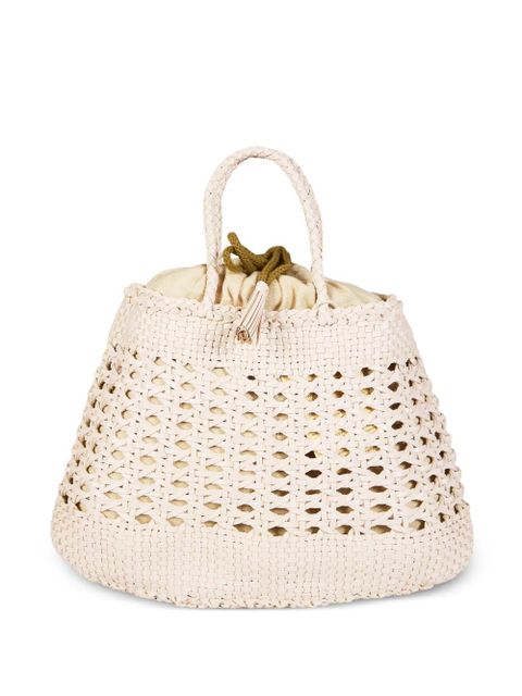 DRAGON DIFFUSION Santa Cano woven shoulder bag - Neutrals - zdjęcie produktu nr 1
