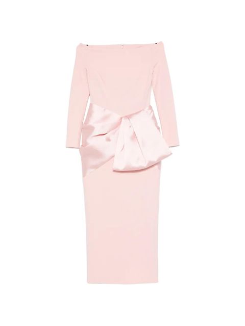 Solace London Rhianne long-sleeve maxi dress - Pink - zdjęcie produktu nr 1