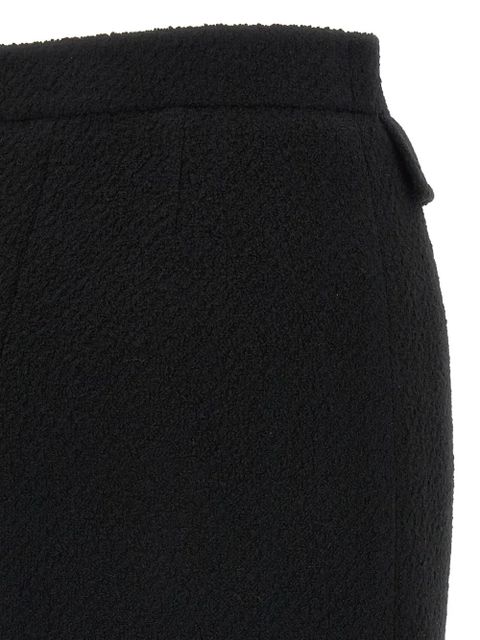 Chloé bouclé pocket midi skirt - Black - zdjęcie produktu nr 2