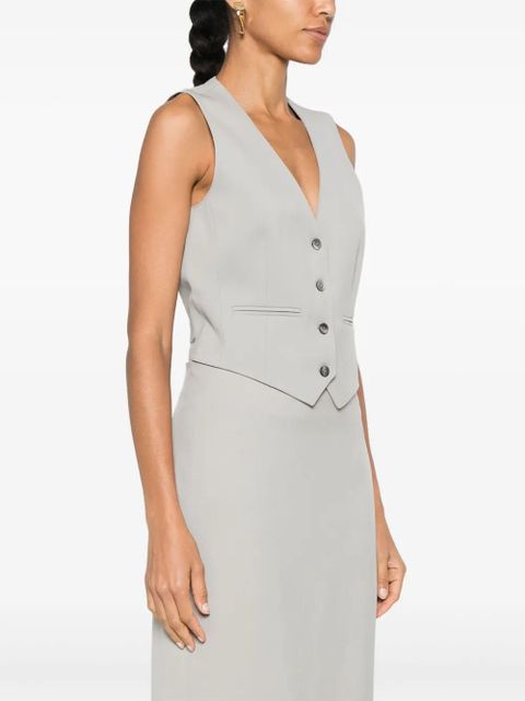 WARDROBE.NYC virgin wool waistcoat - Grey