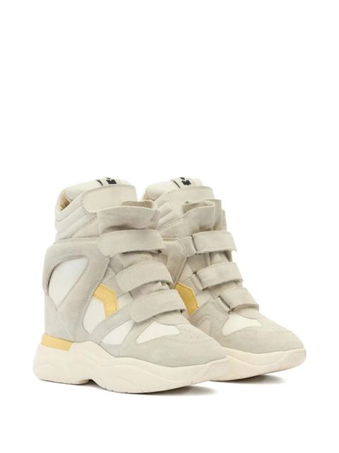 ISABEL MARANT Balskee panelled-design sneakers - Neutrals - zdjęcie produktu nr 2