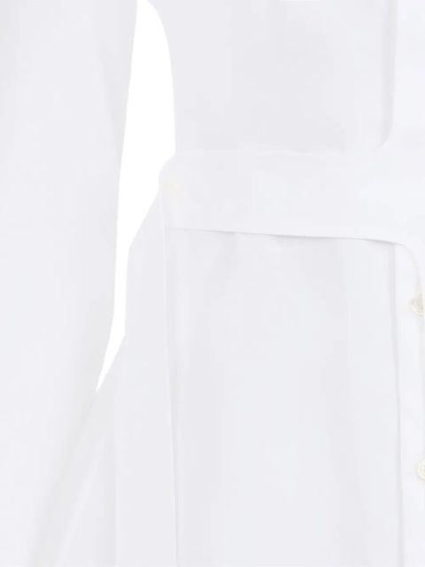 Jean Paul Gaultier belted shirt - White