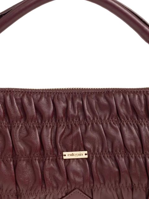 Cult Gaia Hera ruched-effect tote bag - Red