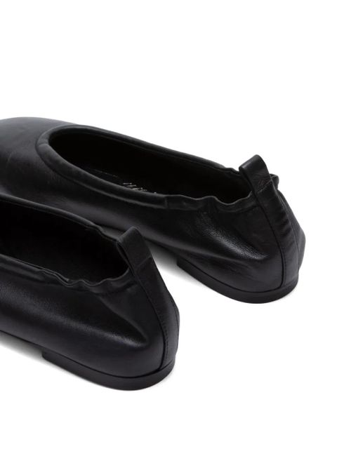 3.1 Phillip Lim ID leather ballerina shoes - Black