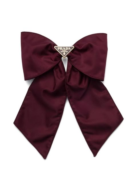 Prada Re-Nylon hair clip - Red - zdjęcie produktu nr 1