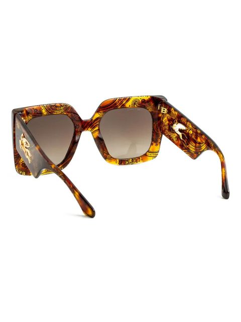ETRO square-frame sunglasses - Brown