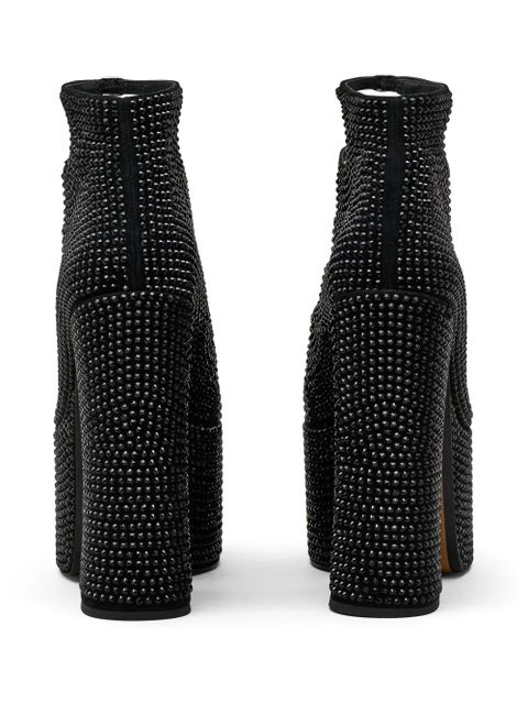 Marc Jacobs 160mm The Rhinestone Kiki pumps - Black