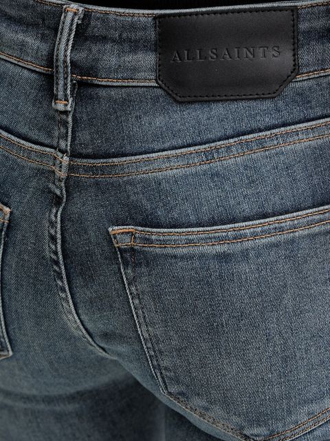 AllSaints jeansy MILLER damskie kolor niebieski W023ED