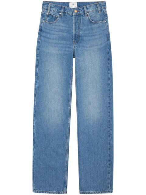 ANINE BING mid-wash wide-leg jeans - Blue - zdjęcie produktu nr 1