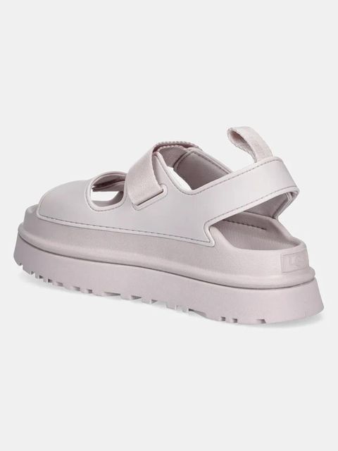 UGG sandały Goldenglow damskie kolor różowy na platformie 1152685-BYF