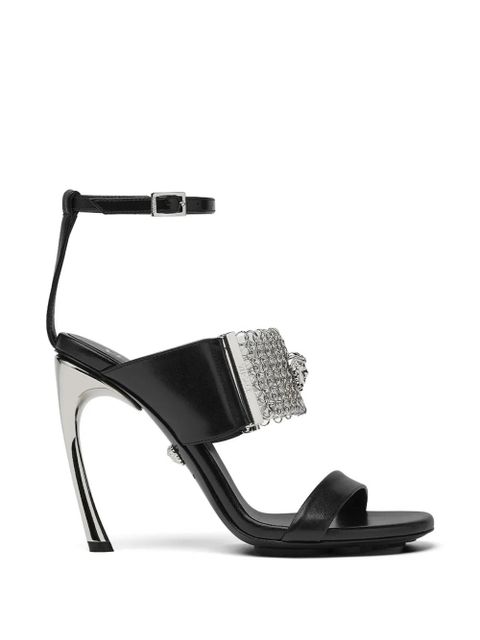 Versace Pincer heeled sandals - Black - zdjęcie produktu nr 1