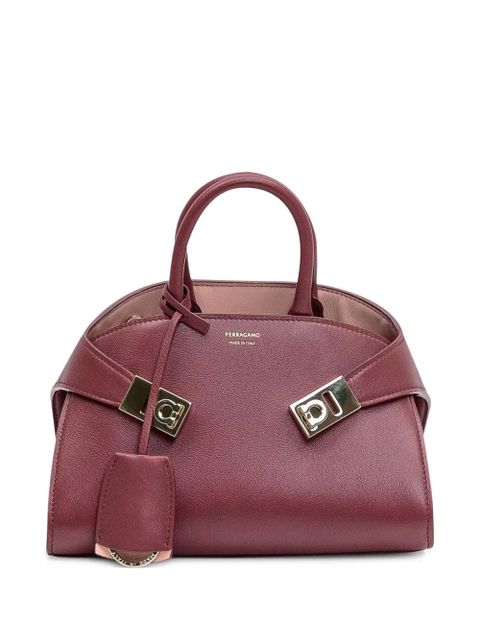 Ferragamo mini Hug tote bag - Red - zdjęcie produktu nr 1