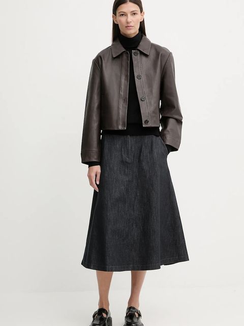 Marc O'Polo sweter damski kolor czarny lekki z golfem 5000007462 - zdjęcie produktu nr 2