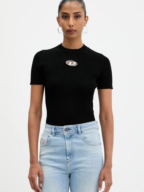 Diesel sweter M-VALARI-SS damskie kolor czarny lekki A19674.0DLAX - zdjęcie produktu nr 1