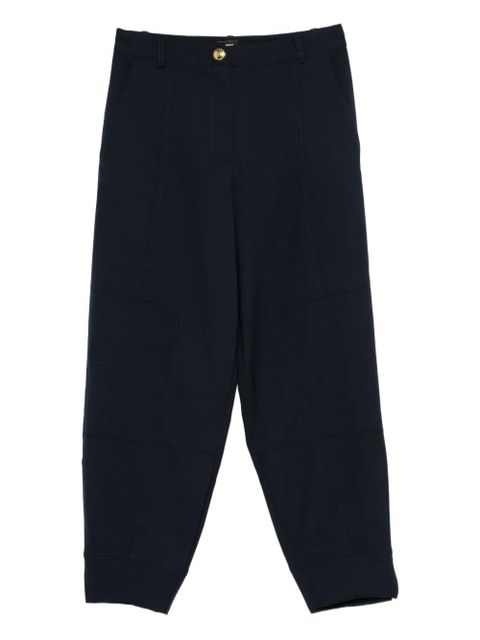 PINKO button-fastening panelled trousers - Blue - zdjęcie produktu nr 1