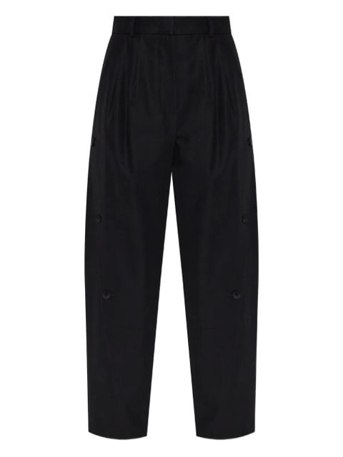 Max Mara pleat-detail trousers - Black - zdjęcie produktu nr 1